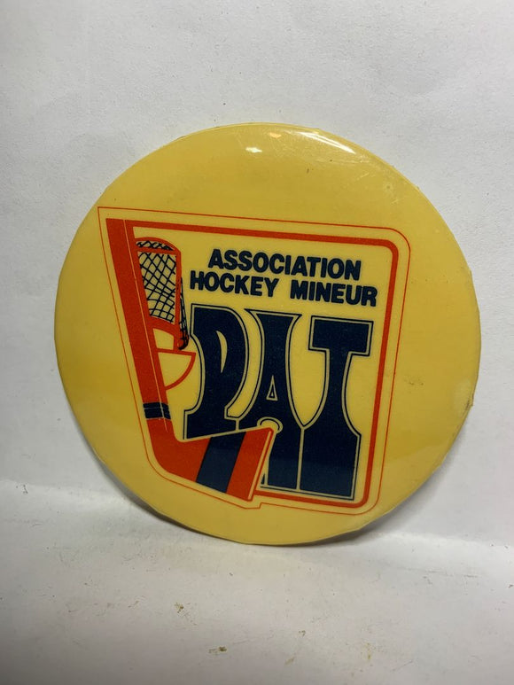 Association Hockey Mineur  Button Pinback