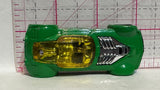 Green Taxi Ballistik 52939 2001 Hot Wheels Diecast Car