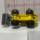 Yellow Quarry King Front End Loader 2007 Matchbox Construction Diecast Car