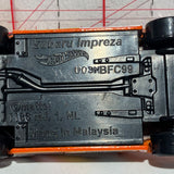 Orange Subaru Impreza BFC99 Hot Wheels Car Diecast Car
