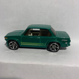 Green BMW 2002 Hot Wheels Diecast Car