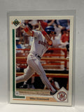 # 165 Mike Greenwell  Boston Red Sox 1991 UD Baseball Cards