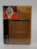 # 255 Ray LeBlanc  Chicago Blackhawks 92-93 Parkhurst Hockey Cards