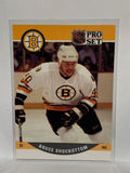# 411 Bruce Shoebottom  Boston Bruins 90-91 Pro Set Hockey Cards