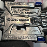 Blue 2011 Camaro Hot Wheels Diecast Car