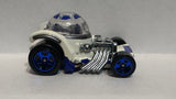White R2 D2 Star Wars CGW37 2014 Hot Wheels Diecast Car