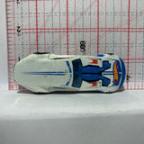 White Nitro Doorslammer Race Team Hot Wheels Diecast Car