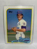 # 266 Luis Aquino  Kansas City Royals 1989 Topps Baseball Cards