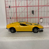 Yellow Maserati Merak SS 8805 Summer Marz Diecast Car