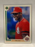 # 387 Felix Jose  St Louis Cardinals 1991 UD Baseball Cards
