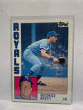 # 500 George Brett   Kansas City Royals 1984 Topps Baseball Cards