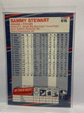 # 616 Sammy Stewart  Cleveland Indians 1988 Fleer Baseball Cards