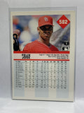 # 582 Felix Jose  St Louis Cardinals 1992 Fleer Baseball Cards