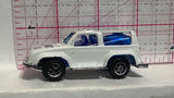 White Emergency 338 Jeep Racer Unbranded Diecast Car