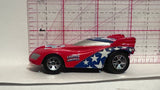 Red Captain American ©2012 Maisto Diecast Car