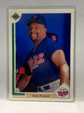 # 544 Kirby Puckett  Minnesota Twins 1991 UD Baseball Cards