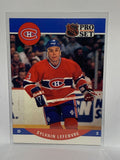 # 472 Sylvain Lefebvre  Montreal Canadiens 90-91 Pro Set Hockey Cards