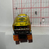 Yellow Aero Pod X-Raycers Hot Wheels Diecast Car