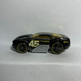 Black #45 Horseplay Hot Wheels Diecast Car