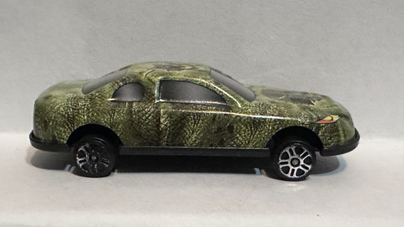 Green Snake Racer Unbranded Diecast Car