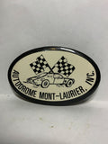 Autodrome Mont-Laurier Inc Racing Logo  Button Pinback