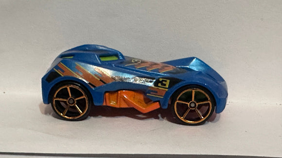 Blue RD-03 ©2014 Hot Wheels Diecast Car