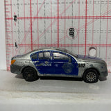 Silver Police Car Unbranded Diecast Car