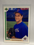# 8 Scott Champarino Star Rookie Texas Rangers 1991 UD Baseball card