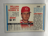 # 258 Hal Morris  Cincinnati Reds 1992 Donruss Baseball Cards