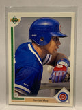 # 334 Derrick May  Chicago Cubs 1991 UD Baseball Cards