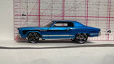 Blue '70 Monte Carlo Hot Wheels Diecast Car