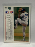 # 222 Alan Mills  New York Yankees 1991 UD Baseball Cards