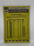 # 113T Red Schoendienst Manager St Louis Cardinals 1989 Topps Baseball Cards