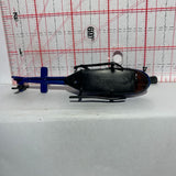 Blue Police Helicopter Unbranded Diecast Car