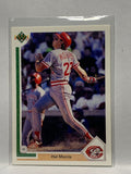 # 351 Hal Morris  Cincinnati Reds 1991 UD Baseball Cards