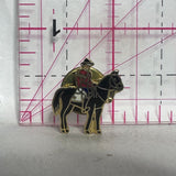 RCMP GRC Mountie on a Horse  Lapel Pin