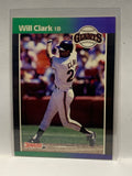 # 249 Will Clark  San Francisco Giants 1989 Donruss Baseball Cards