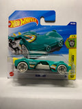 Green Slide Kick Experimotors HYY02 N521 G1 2025 Short Card Hot Wheels Diecast Car