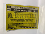 # 69T John Marzano  Boston Red Sox 1990 Topps Baseball Cards