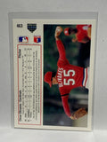 # 463 Omar Olivares  St Louis Cardials 1991 UD Baseball card