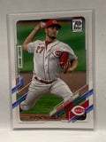 # 137 Trevor Bauer  Cincinnati Reds 2021 Topps Series One Baseball Cards