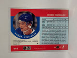 # 518 Randy Velischek  Quebec Nordiques 90-91 Pro Set Hockey Cards