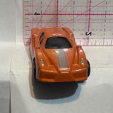 Orange Acura Racer Unbranded Diecast Car