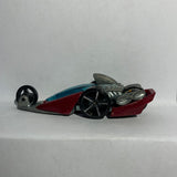 Red Quad Rod Hot Wheels Diecast Car