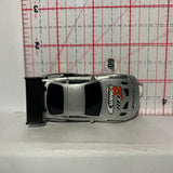 Silver Toyota Supra Tooned Hot Wheels Diecast Car