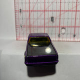 Purple Steel Flame Truck Low Rider Hot Wheels Diecast Car