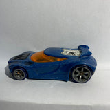 Blue Teku Chicane AcceleRacers Hot Wheels Diecast Car