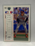 # 554 Jim Abbott  Los Angeles Angels 1991 UD Baseball Cards
