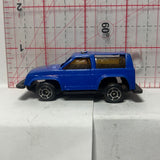 Blue  Ford Bronco Police 8009 Suntoys Emergency Diecast Car