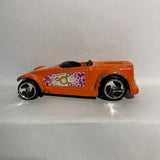 Orange Surf Boarder 2002 Mcdonalds Hot Wheels Diecast Car